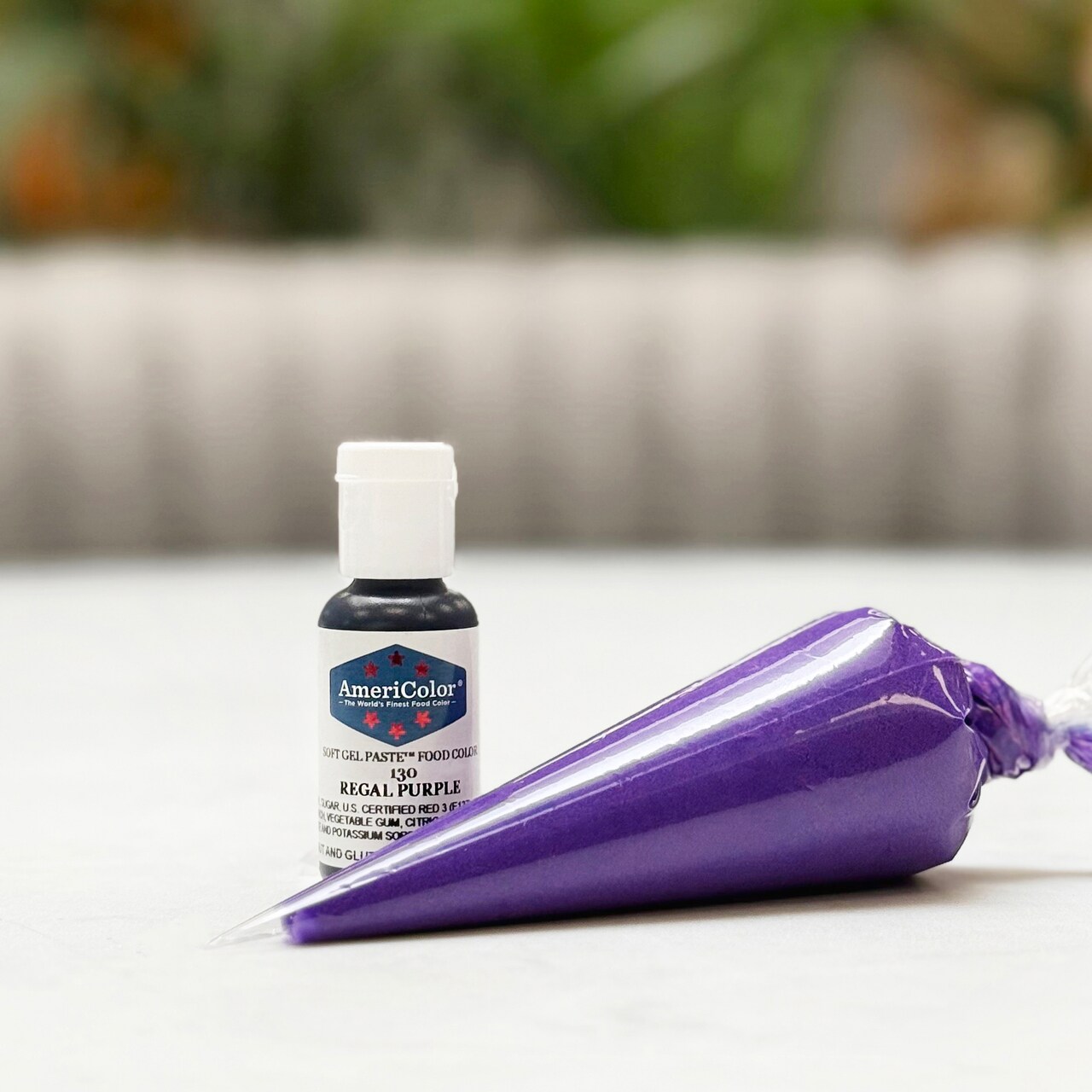 AmeriColor, Regal Purple, .75 Ounce, Soft Gel Paste Food Color